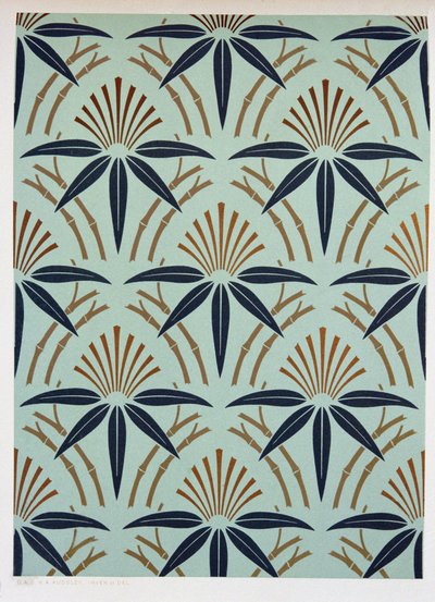Leaf Design by George Ashdown Audsley